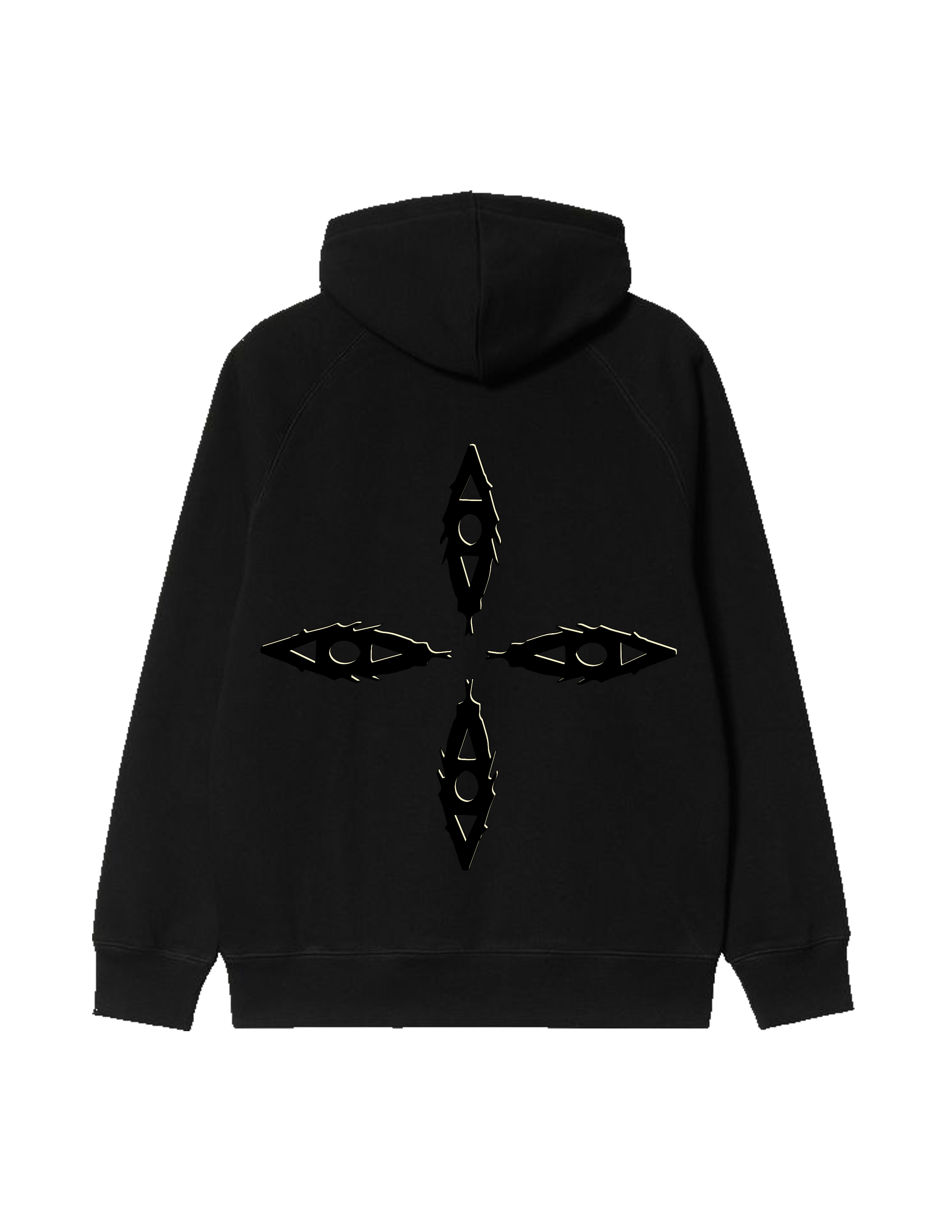 BLACK DUALITY HOODIE